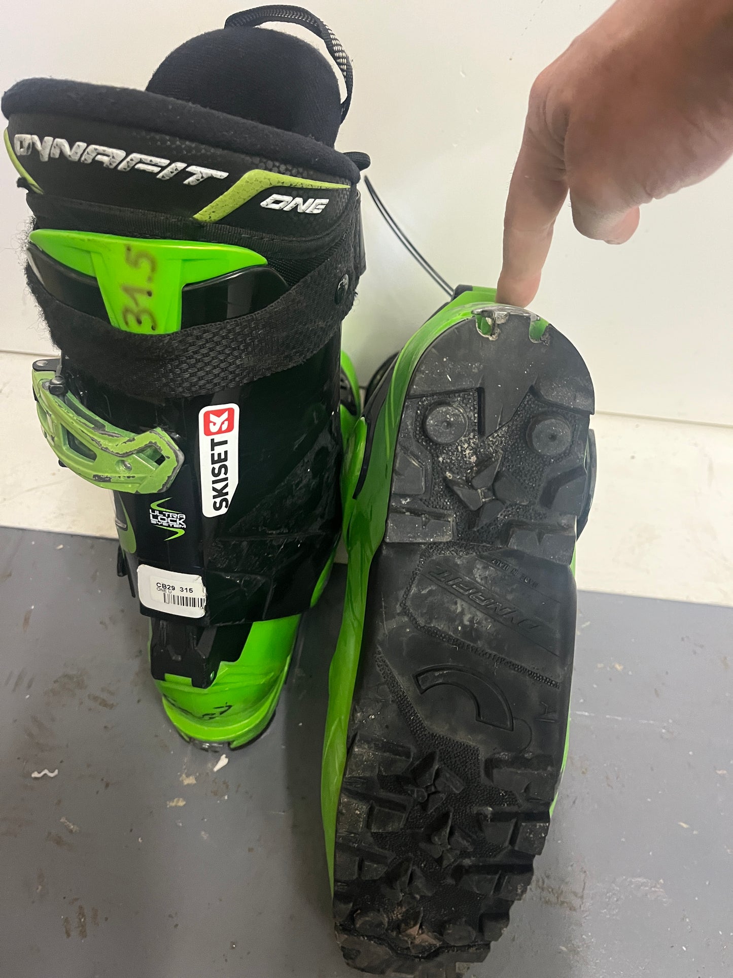 Skischoenen Dynafit Neo U (groen) - Mountain Lab