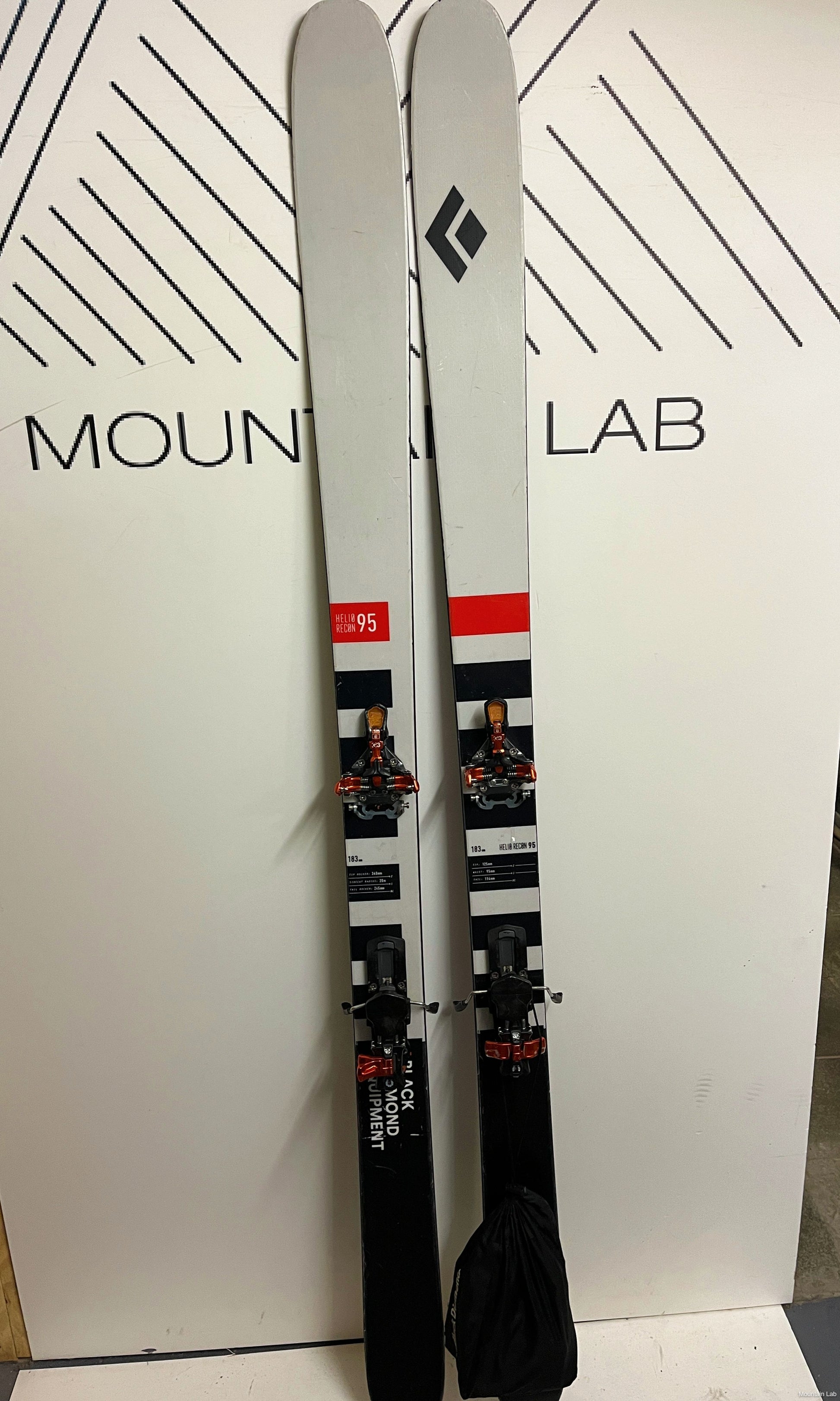 Ski Blizzard Helio Recon 95 + G3 Ion + vellen