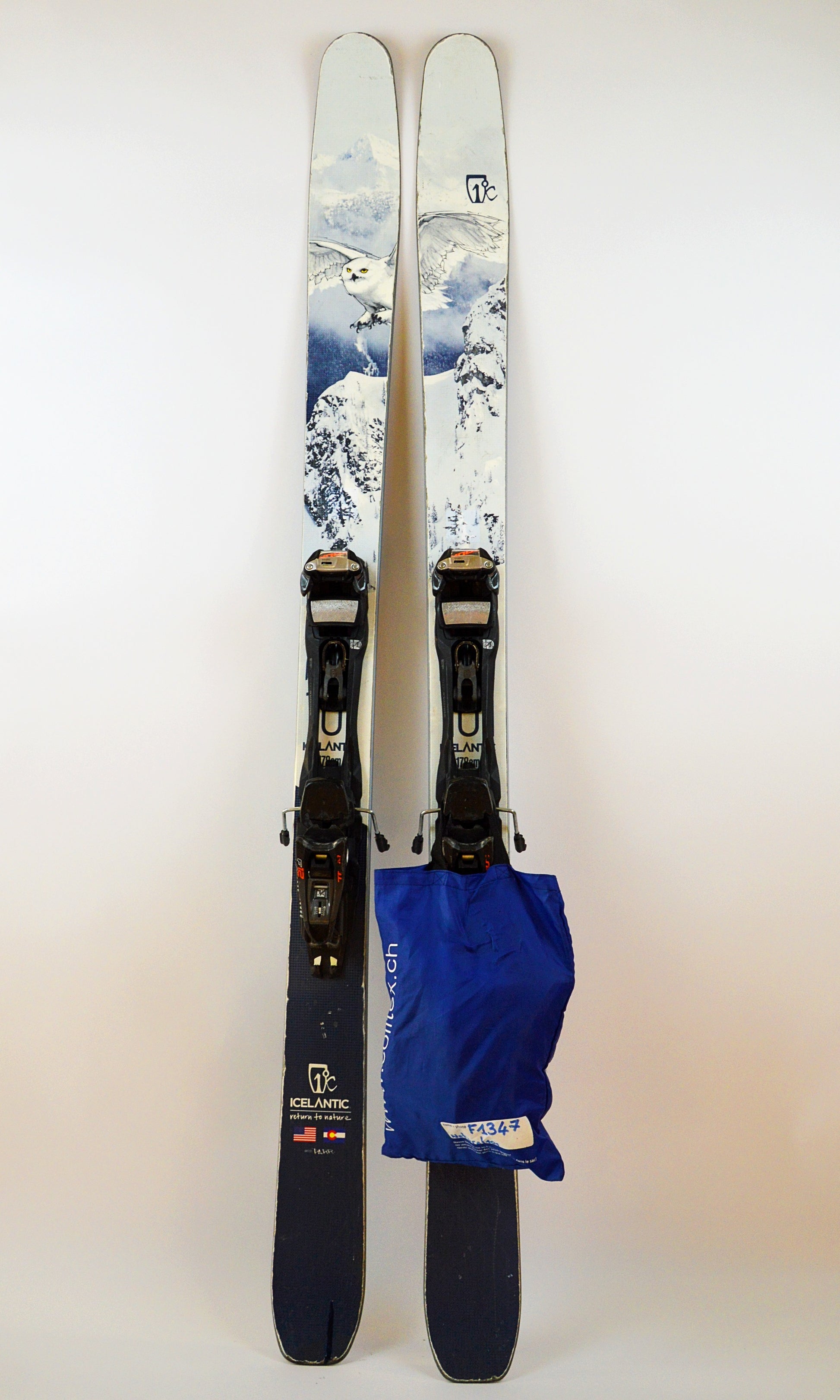 Ski Icelantic Natural 101 + Marker Tour F12